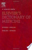 libro Elsevier S Dictionary Of Medicine